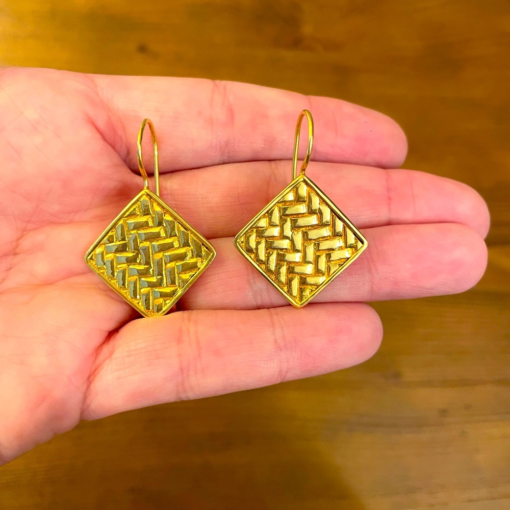 Addison Weeks Gold Wilson Earrings